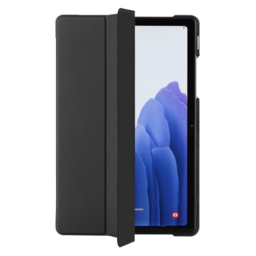 Hama Hülle für Samsung Galaxy Tab S7 FE/S7+/S8+ 31,5 cm 12,4 Zoll (aufklappbares Case für Samsung Tablet, Schutzhülle mit Standfunktion, magnetisches Cover) schwarz