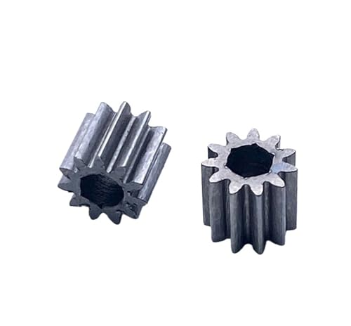 Bevel Gear Pinion Hardware Mechanical 2pcs 0.5M 11T 3.14mm Steel Spur Gear DIY for 540/550/555 DC Motor 3.17mm Shaft Parts
