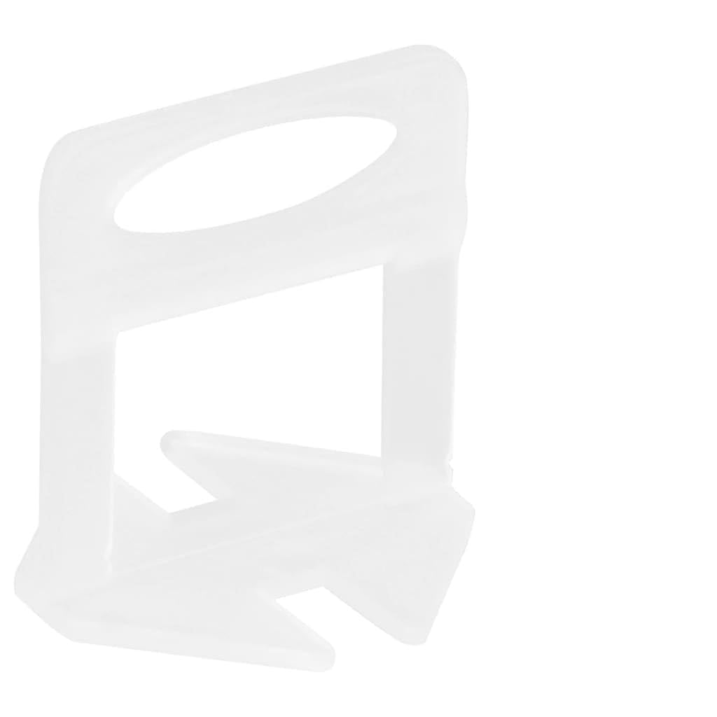 1000 clips de nivelación de azulejos de 1,5 mm de grosor, de polipropileno resistente, transparentes, ideales para colocación de baldosas y sistemas de nivelación en suelos y paredes