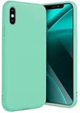 OneFlow Funda Protectora Fina Flexible [SlimShield Pro] Compatible con iPhone X/iPhone XS | Menthe