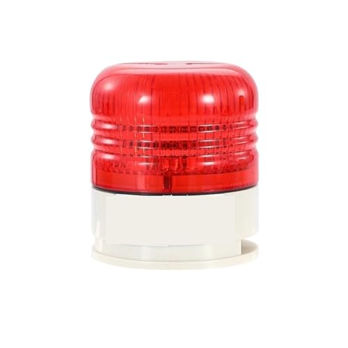 Voyant d'avertissement SV-JS52 avec buzzer 12V rouge étanche pour machine