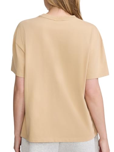 Image of Champion Women's Classic Short Sleeve Graphic T-Shirt, Loose Fit, Script Logo