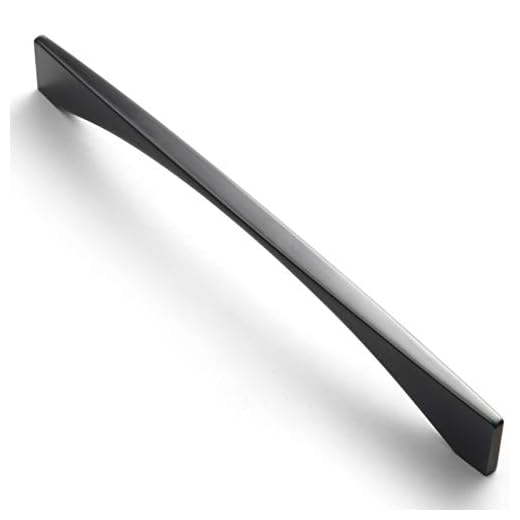 Modern Matte Black Drawer Handles