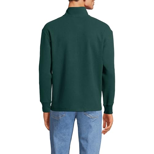 Lands' End Men's Textured Fleece Half Zip2