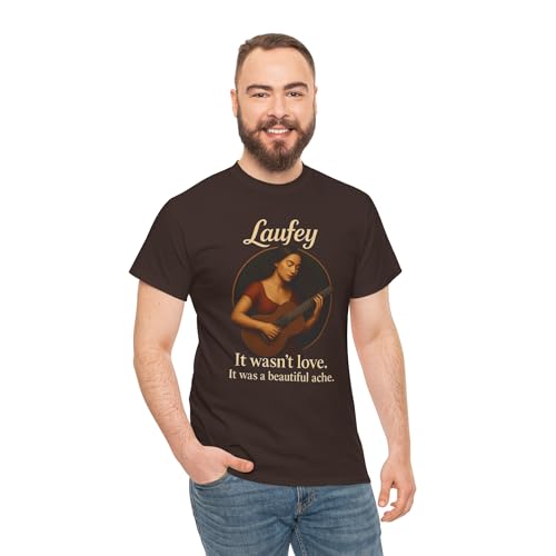 Laufey Merch T-Shirt – 100% Cotton Tee, Fabric 5.3 oz/yd², Soft & Stylish Fan Gift3