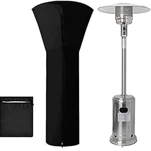 Yissone Buitenverwarmer Covers Anti-sneeuw Stofdichte Waterdichte Beschermhoes voor Verwarming met Rits Intrekbare Staaf