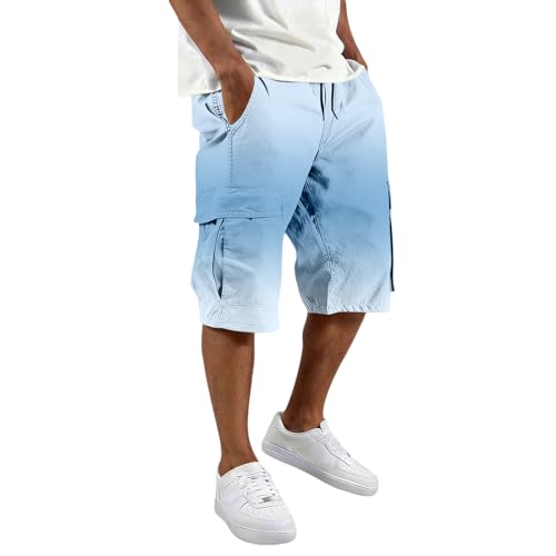 Pantalon cargo militaire homme souple en coton noir coupe slim fit confortable