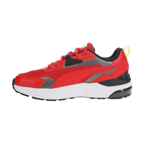 PUMA Mens Scuderia Ferrari Vis2k Lace Up Sneakers Shoes Casual - Red - Size 10 M3
