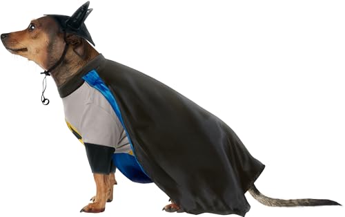 Rubie‘s Official DC Batman-Kostüm für große Hunde, Größe XXL, Hals bis Schwanz 91,5 cm, Brust 81 cm Karneval