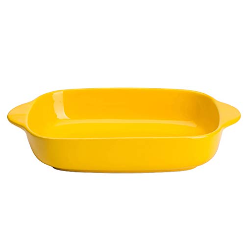Ceramic Glaze Baking Dish for Oven Individual Roasting Lasagna Pan Small Casserole Bakeware