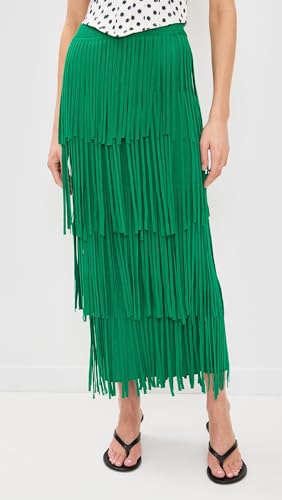 SIMONMILLER Women's Za Za Knit Fringe Skirt2
