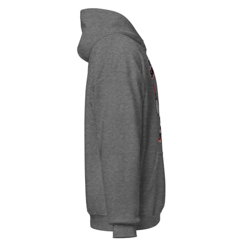 Sweat à capuche tennis Nick Kyrgios graphite heather de taille Medium - 4