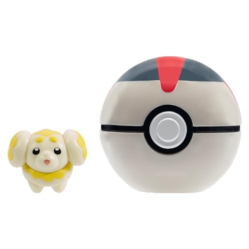 Pokemon Clip N Go Fighting and Timer Ball, Multi-coloured, 5 cm - Image 2