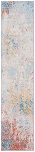 Tapete SAFAVIEH Tulum Collection 2' x 11' Ivory y Rosa miniatura 3