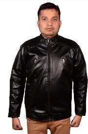 Rexine jacket black Outlet