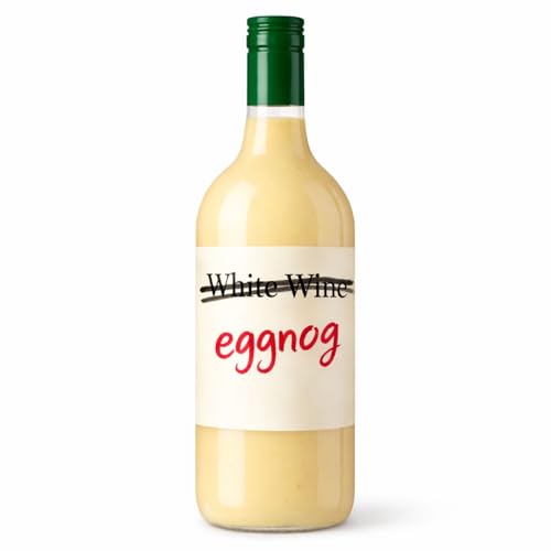 883. Eggnog in a Plastic Wine Bottle