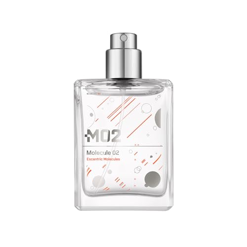 ESCENTRIC MOLECULES Molecule 02-30ml - Pure Ambroxan Fragrance - Fresh & Musky - Refined & Sensual - Personal Skin Scent Signature