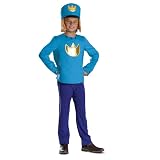 Disguise Dog Man Costume for Kids, Deluxe Official DogMan Movie Jumpsuit with Hat and Ears, Child Size (4-6)