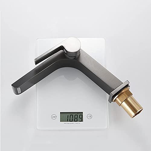 Robinets en laiton cascade chrome de style simple pour vasque design - 8