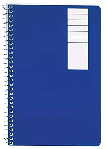 1Intheoffice 1-Subject Wirebound Notebook, College Ruled, 80 Sheets, Spiral Notebook 5X7, 7 3/4" X 5", 6/Pk (6) #TOP4