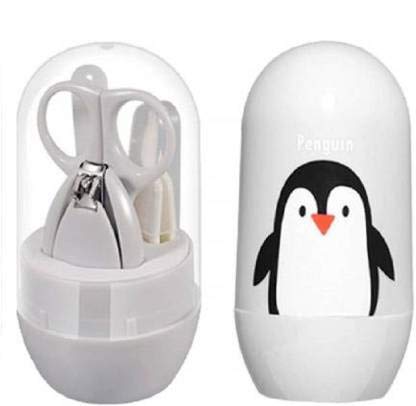 Chinmay Kids Infant and Toddler Nail Trimmer Sets/Baby Nail Care Kit 4 in1 (Grey)