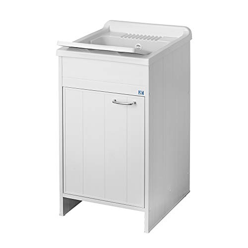 COMPLETO DI KIT SIFONE E PILETTA + ASSE DI LAVAGGIO IN PVC