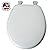 Mayfair 000 Westport 844EC Toilet Seat, 1 Pack Round, White & Fluidmaster 400H-002 Performax Universal Toilet Fill Valve High Performance Tank and Bowl Water Control, 1-Pack, Multicolor