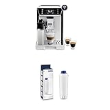 De'Longhi PrimaDonna Kaffeevollautomat mit LatteCrema Milchsystem, Cappuccino und Espresso,weiß + Original Wasserfilter Pflege und Schutz der Maschine,optimiert die Kaffeequalität und schützt vor Kalk