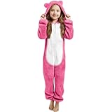 Pyjama pour enfants filles garçons : ce pyjama pour filles a une variété de tailles au choix, adapté pour les filles âgées de 5 à 14 ans
