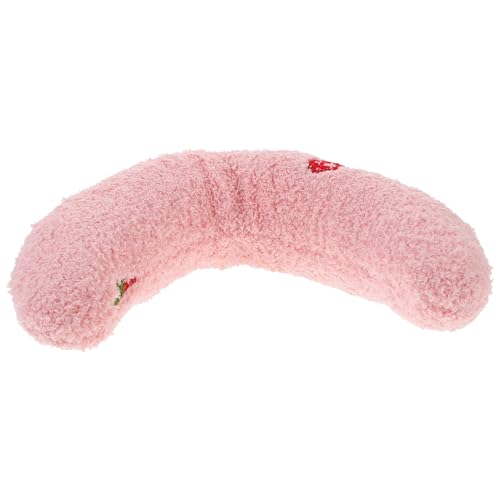 Toyvian 猫用小枕 字型ネックピロー 超柔らか抱き枕 洗えるペット用クッション 室内猫の快適な眠りサポート