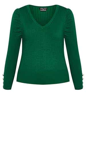 Image of City Chic Women's Plus Size Rebel Rock Sweater