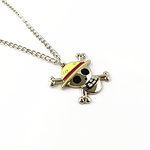 Fjkmyoyo Dianvivi Anime Cartoon One Pie Luffy Necklace Gifts For Girl Woman Men (Luffya) #TOP1