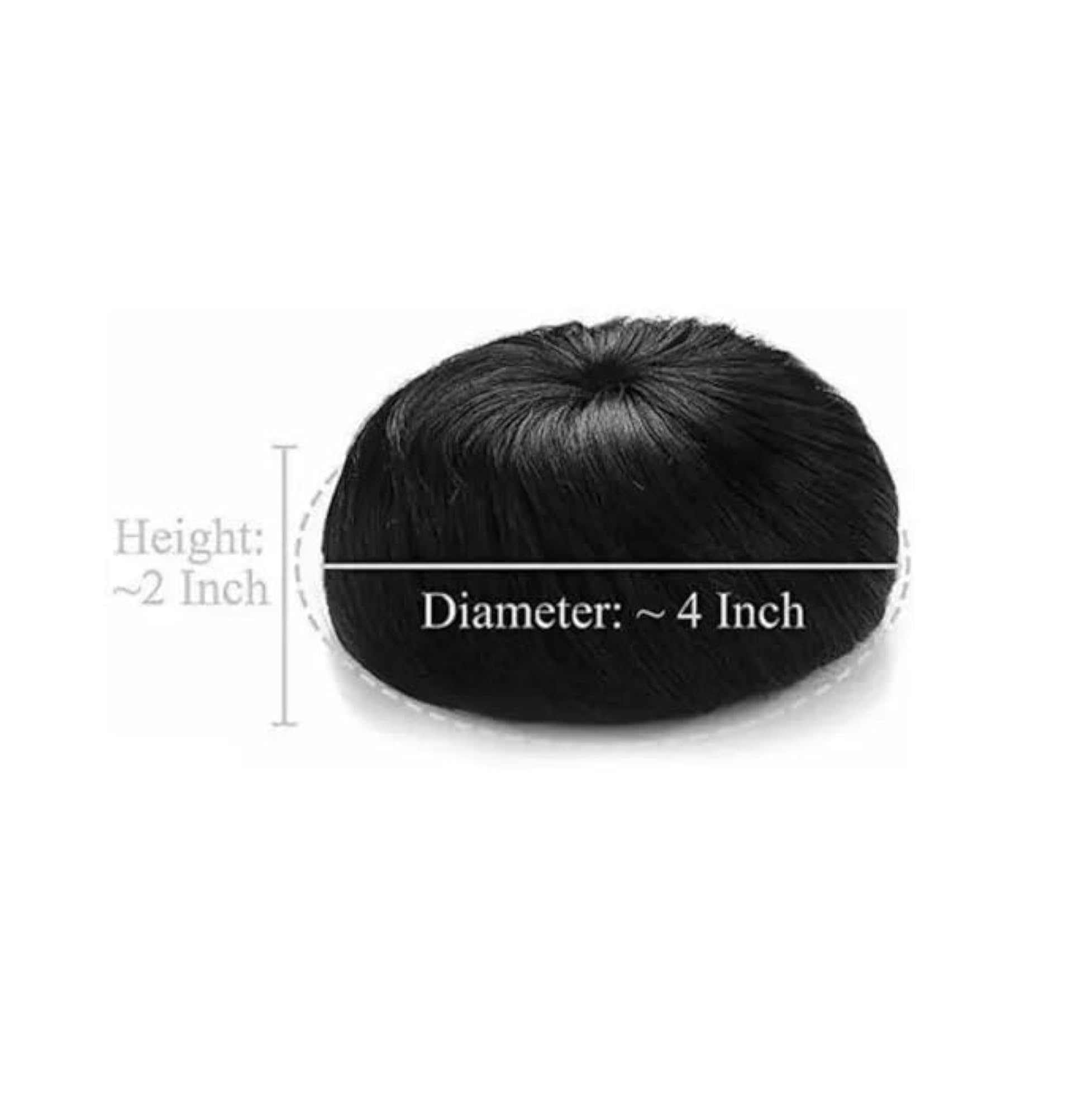 Women's Synthetic Hair Bun Extension, Fancy Juda Bun