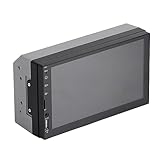 Pantalla Táctil De 7 Pulgadas: El reproductor MP5 para coche cuenta con una pantalla táctil digital TFT de 7 pulgadas que ofrece imágenes nítidas y colores vibrantes con una resolución que soporta reproducción de video en 1080P para una experiencia visual excepcional