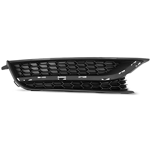 Kojem Fog Light Cover Compatible with 2012-2015 Volkswagen Passat Replacement for 561853666C9B9 VW1039121 Lamp Bezel Cap w/o Fog Light Hole RH (Passenger Side)