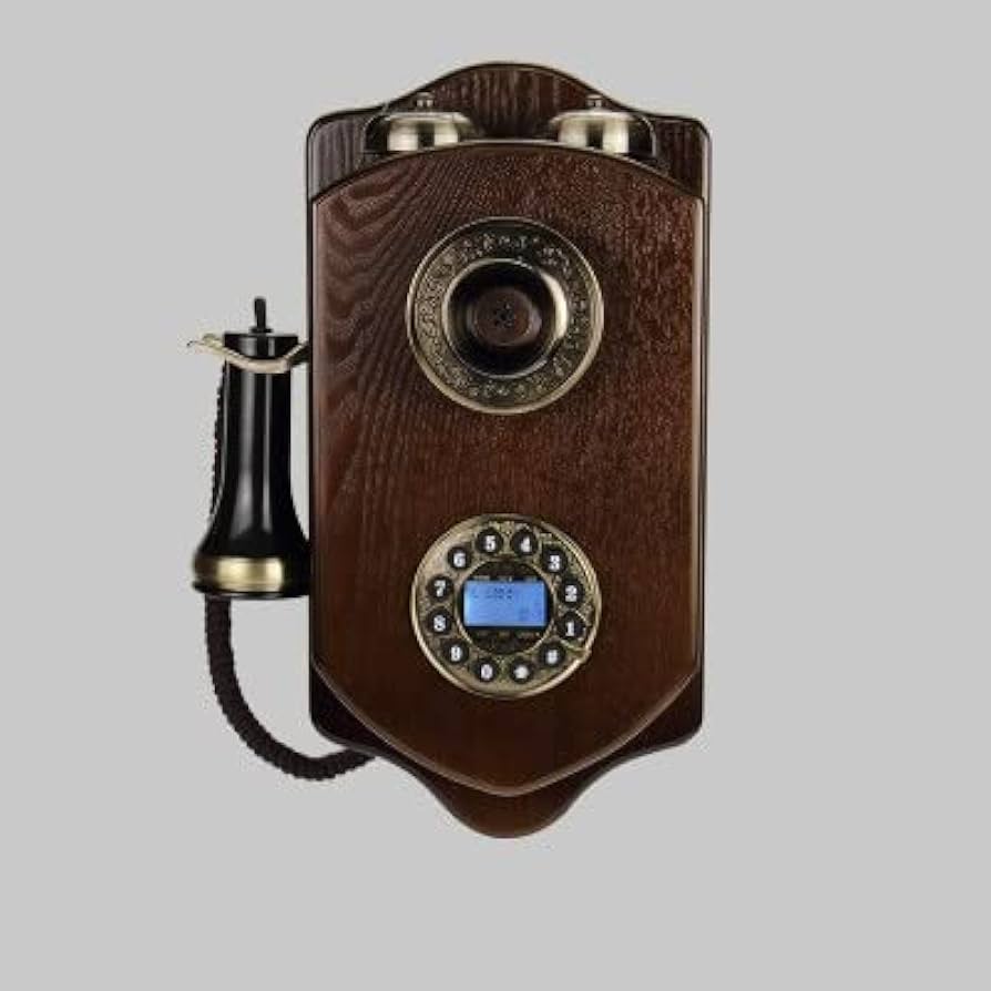 アンティーク木製壁掛け電話 昭和レトロ 大正レトロ アンティーク木製