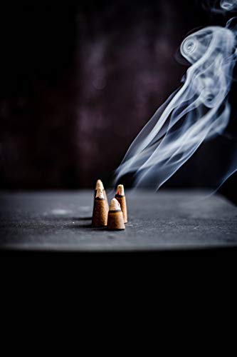 NUHR HOME Incense Cones Tobacco & Oud Luxury / 20 Strong Scented Cones/Bakhoor alternative/Lasting Fragrance Aroma Natural Authentic Agarwood for Aromatherapy, Meditation & Stress Relief Refreshing