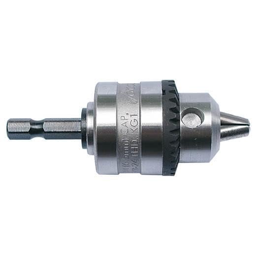 MILWAUKEE'S Drill Chuck, Keyed, Steel, 0.250 In, 1/4 In, Grey (49