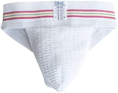 BIKE カップ付き ジョックストラップ Mサイズ ホワイト デッドストック BIKE カップ付き ジョックストラップ Mサイズ ホワイト デッド