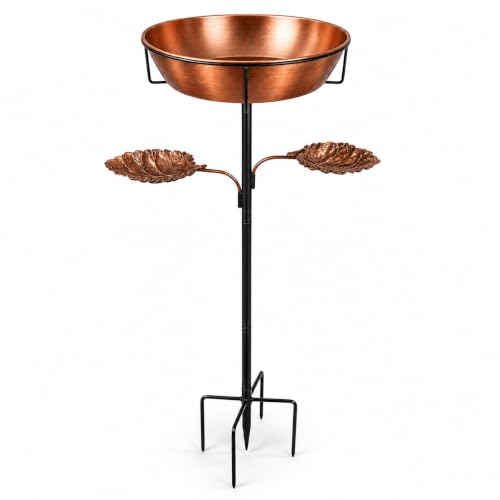 Bird Bath and Feeder Stand, 36 Inch