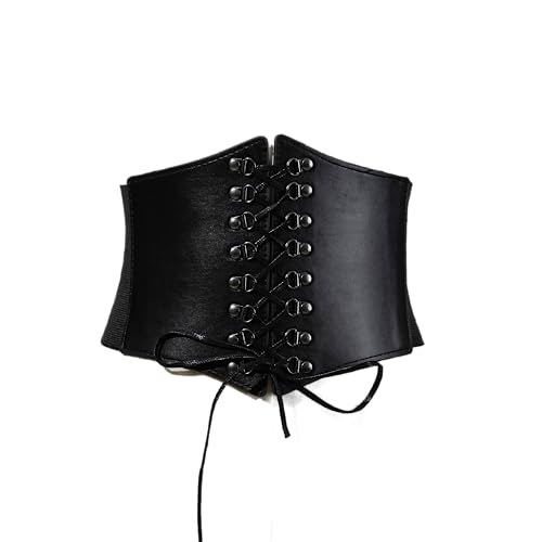 Women's elastic belt Elastic waist cover Women's trim with dress Simple fashion thin body shaper belt (Shoe buckle)