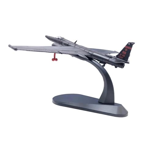 Modelo de avión U-2 escala 1/144 gris en miniatura coleccionable 2