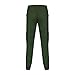 Subfamily Pantalones de Herramientas Deportivas Casuales Multibolsillos de Color Liso para Hombre...