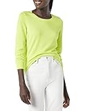 Amazon Essentials Women's Long-Sleeve Lightweight Crewneck Sweater (Available in Plus Size), Lime Green, X-Large