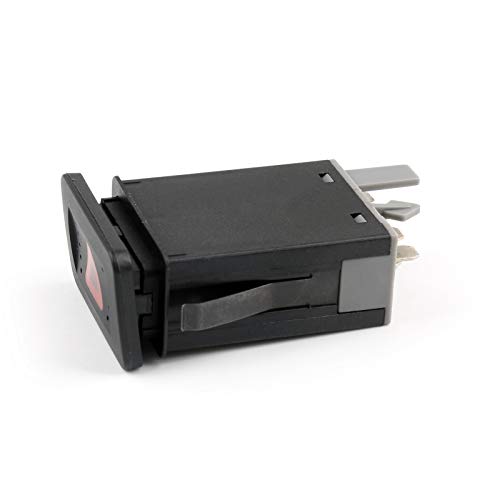 Mad Hornets Emergency Flasher Hazard Light Switch 1J0953235C for VW 99-2005 Golf Jetta Mk4