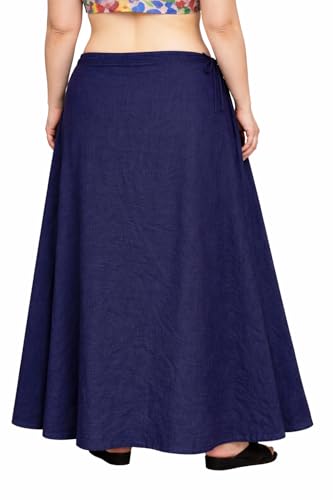 Image of CITIX Pure Cotton Petticoat for Woman Saree | Adujastable Drawstring Waist