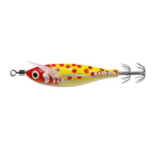 8cm Luminously Squid Jigs Hook Shrimp Lures Baits Hard Artificial Shrimp Baits For Fishing Octopuses Cuttlefish Saltwater Fishin