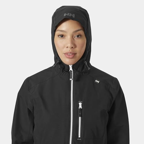 Evita mojarte con Helly Hansen W Long Belfast Jacket abrigo largo impermeable 3
