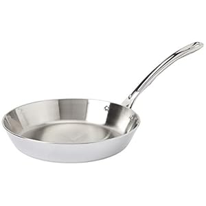 Viking Culinary Contemporary 3-Ply Stainless Steel Nonctick Fry Pan, 10 Inch, Ergonomic Stay-Cool Handle, Dishwasher, Oven Safe, Works on All Cooktops including Induction