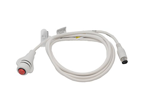 Crest Healthcare Supply DuraCall Call Cord, Rauland 8-pin DIN, White, Single, 7'